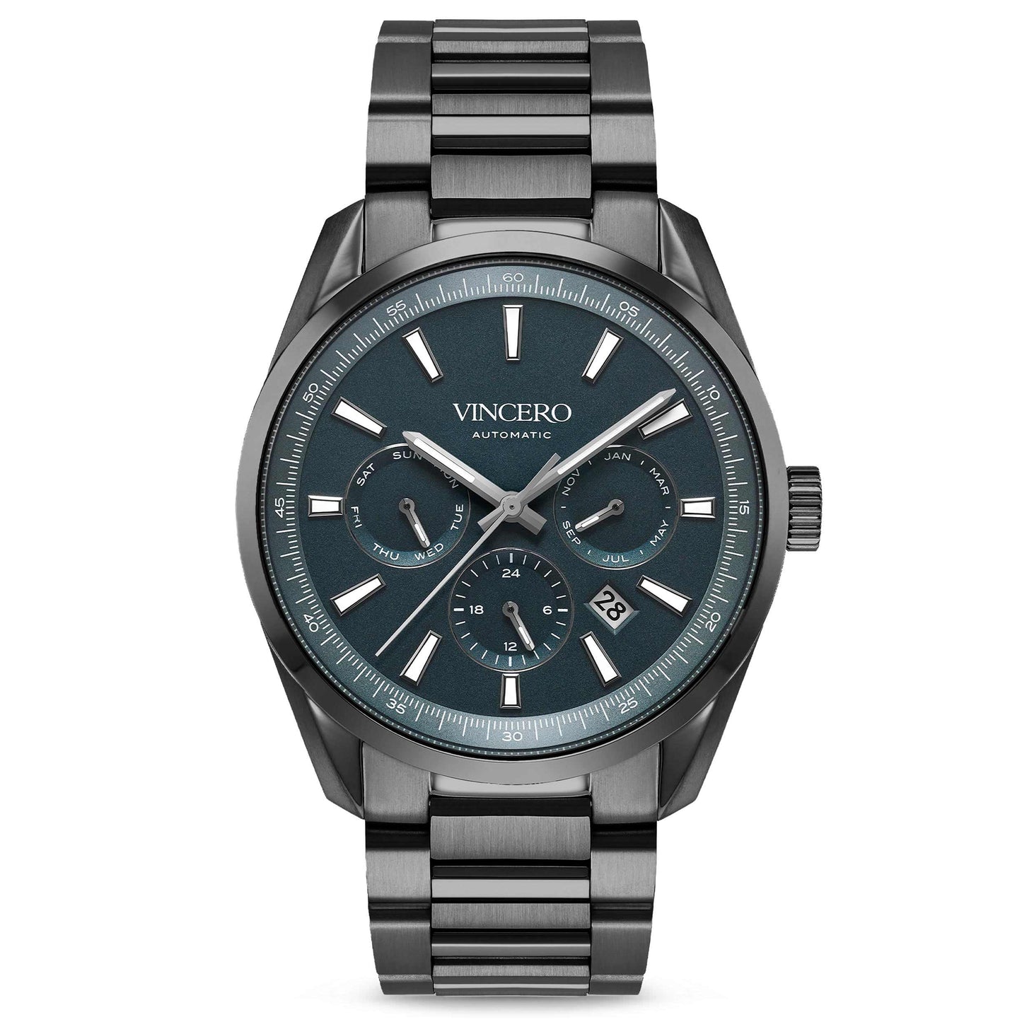 The Reserve Automatic - Gunmetal/Slate Blue