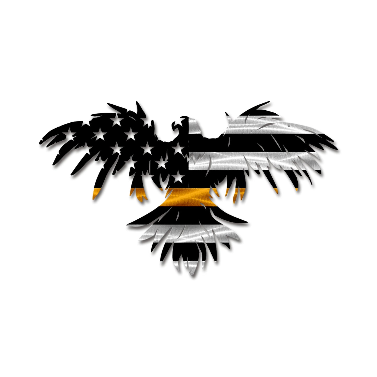 Rising Eagle American Flag