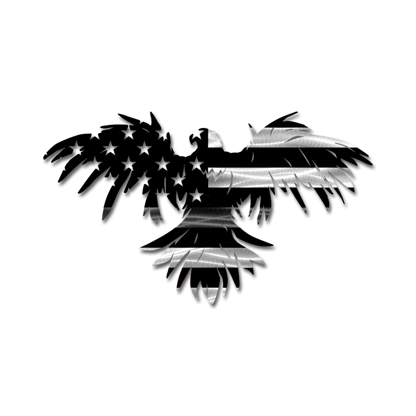 Rising Eagle American Flag