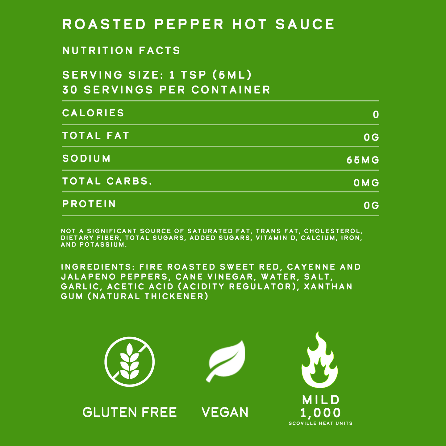 Roasted Cayenne & Jalapeño Pepper Sauce (12 pk Case)