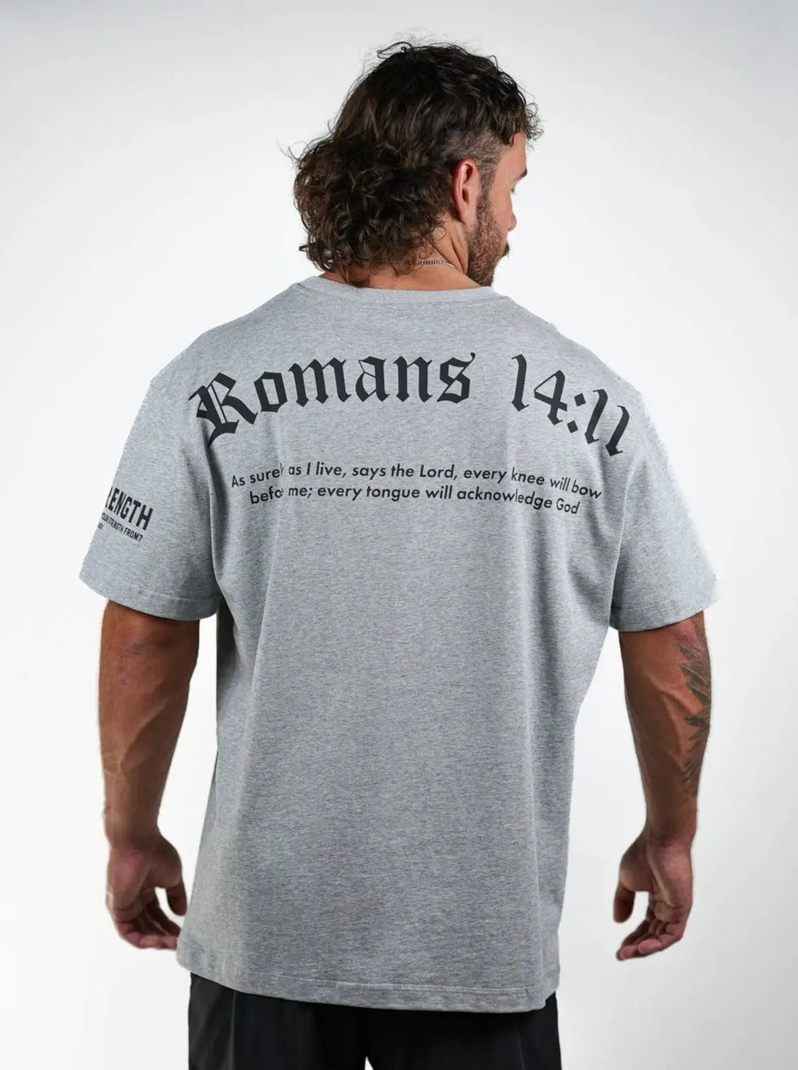 Romans 14:11 Oversized Tee