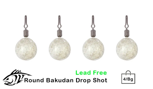 Lead FREE Round Drop Shot Weights