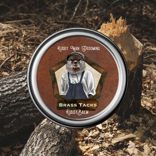 Brass Tacks-An Unscented Beard Balm