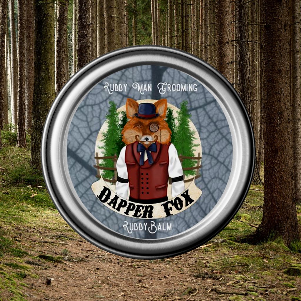 Dapper Fox-A Fresh Mint Lavender Beard Balm