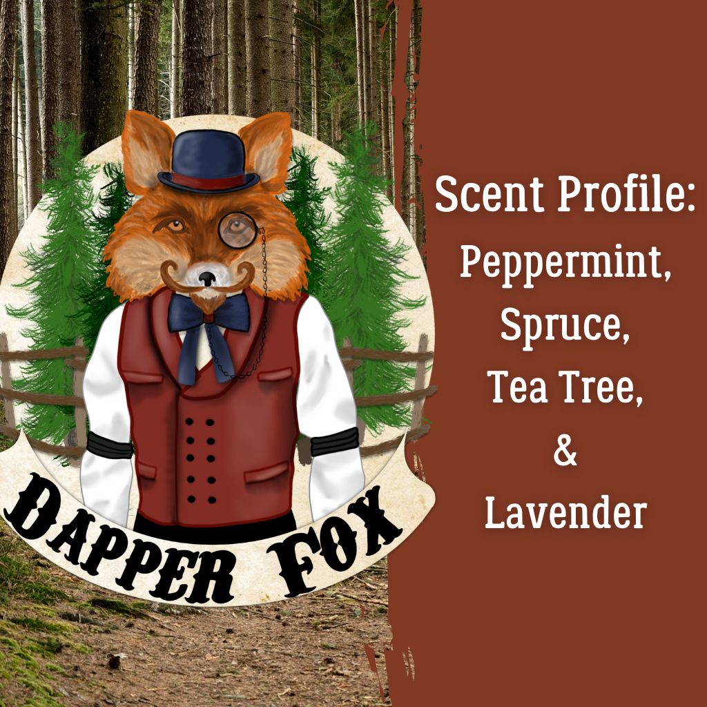 Dapper Fox-A Fresh Mint Lavender Beard Butter