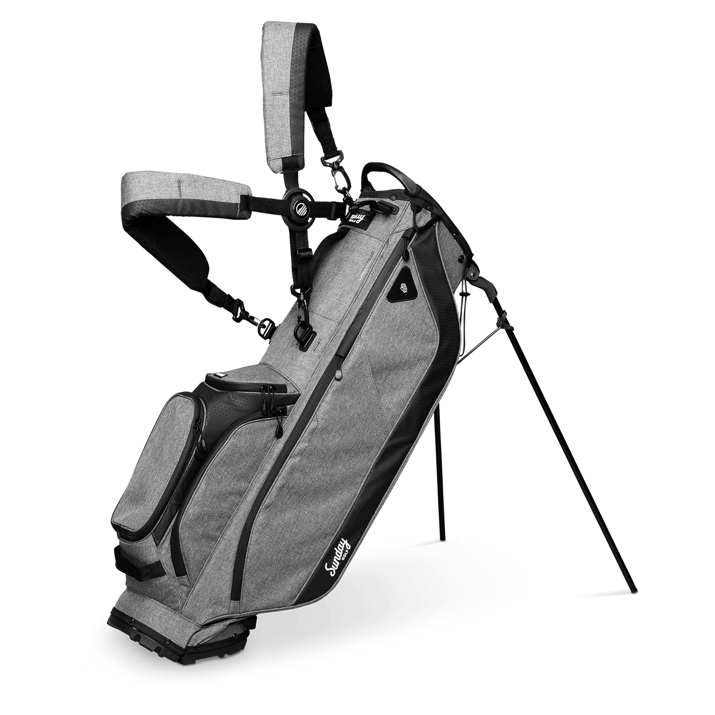 Ryder | Heather Gray Lightweight Stand Bag