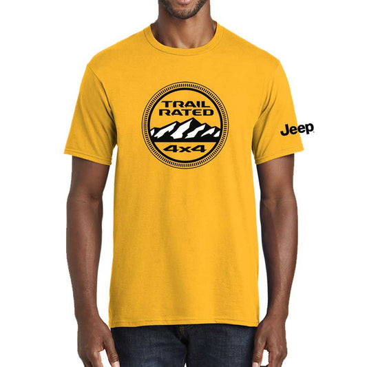 Mens Jeep® Trail Rated T-Shirt - Gold