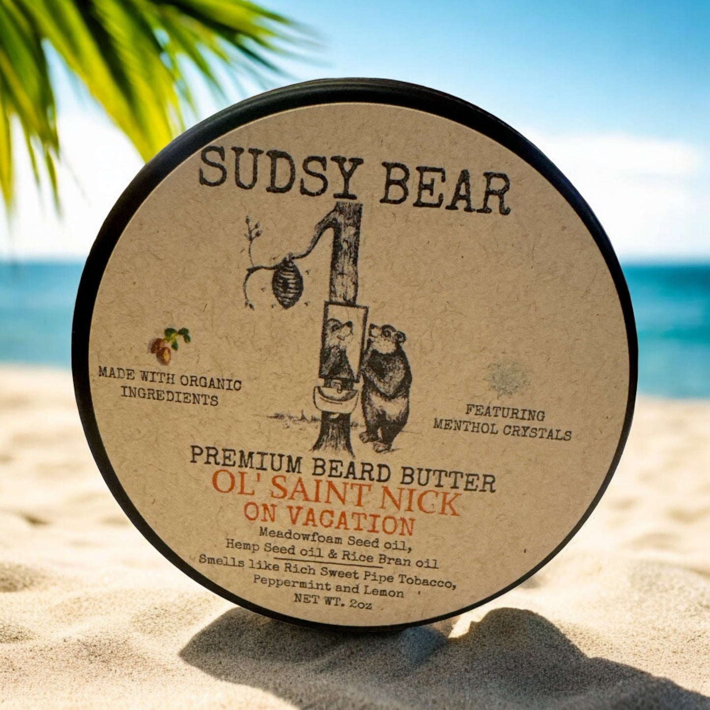 Ol' Saint Nick on Vacation-Premium Beard Butter