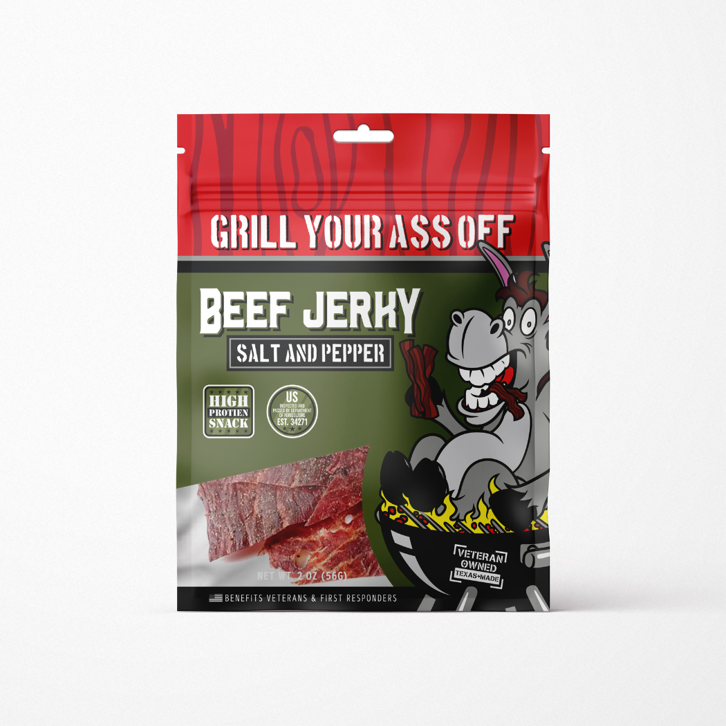 Salt & Pepper Beef Jerky