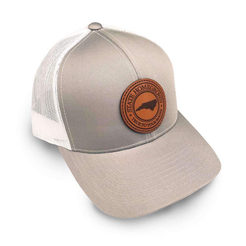 North Carolina Pride Leather Patch Trucker Hat