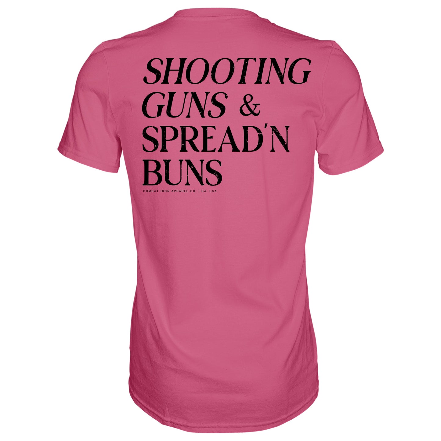 Shooting Guns & Spread'n Buns Men's T-Shirt