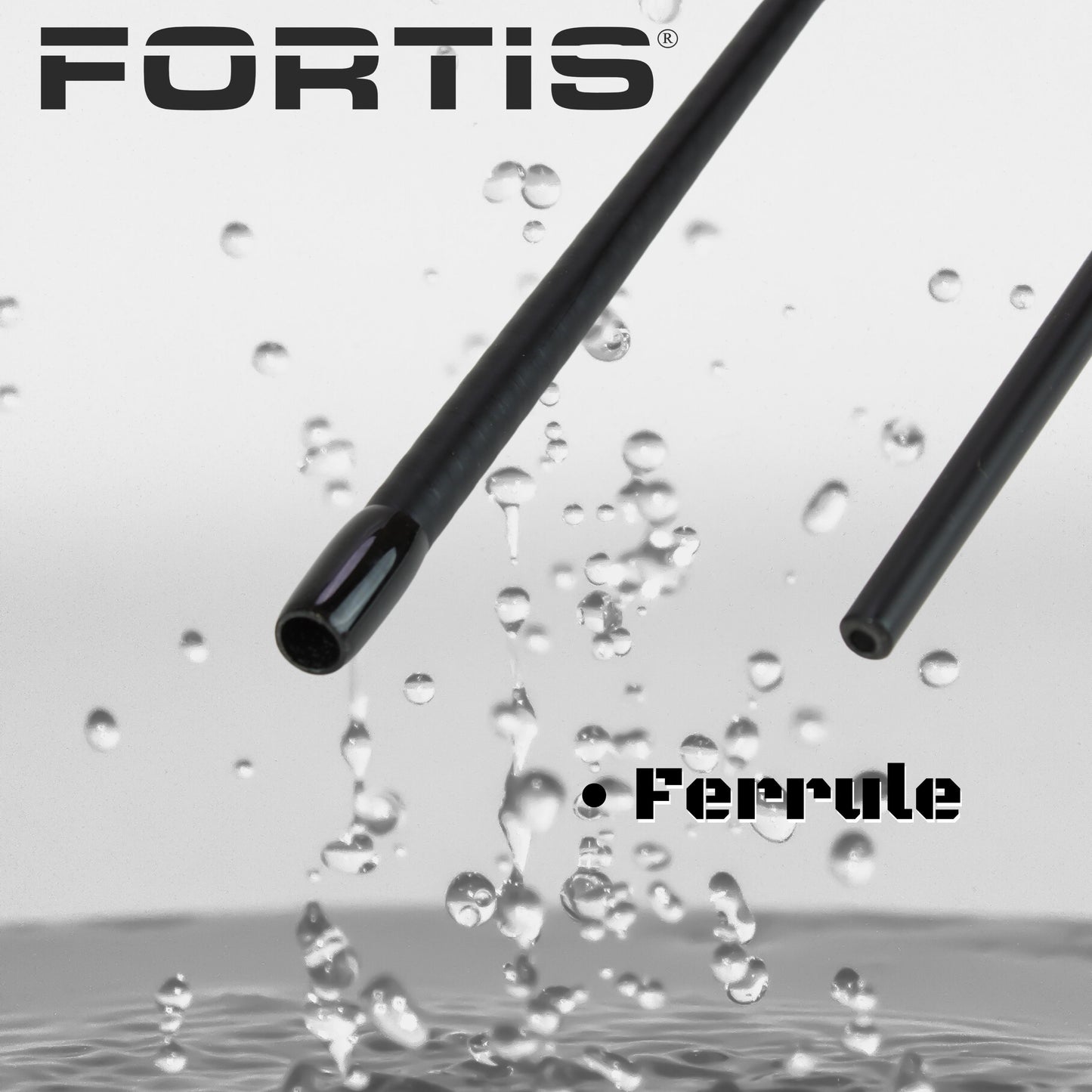 5' Fiberglass/Graphite Spinning Rod, Ultra Light Action | 2 Piece | FORTIS