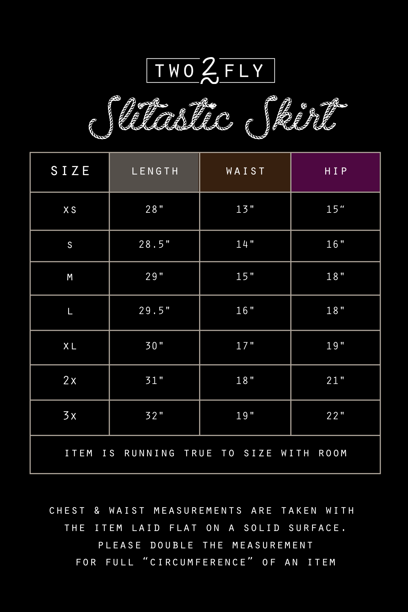 SLITASTIC SKIRT *MIDNIGHT