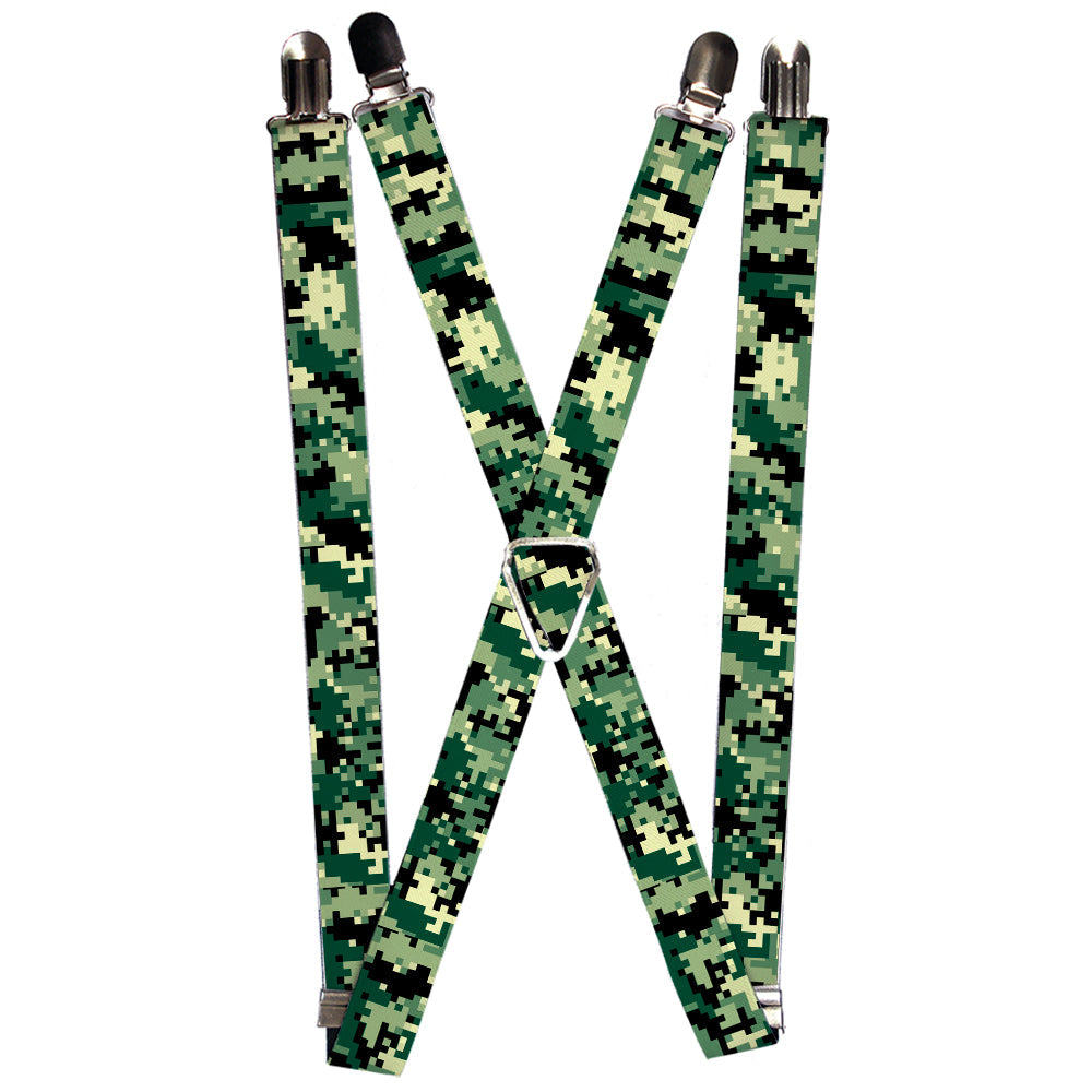 Suspenders - 1.0" - Digital Camo