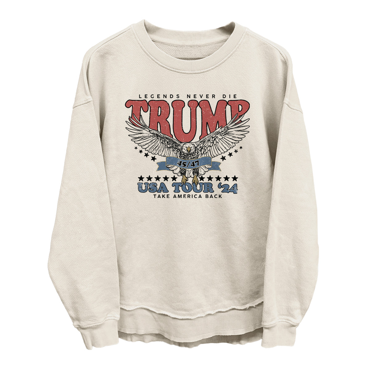 Legends Never Die Trump USA Tour 2024 (Front)