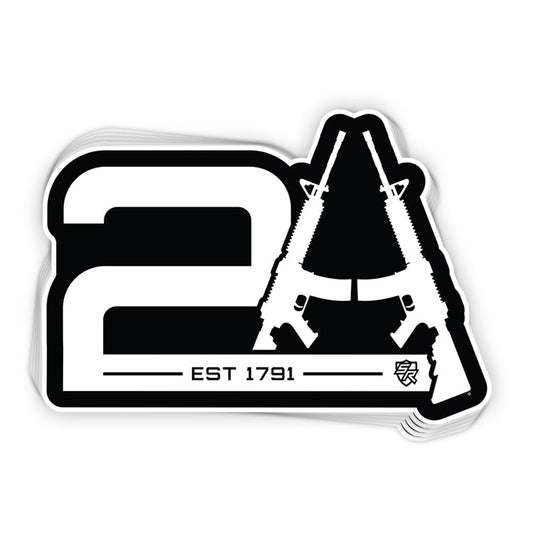 2A Est 1791 Decal