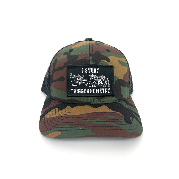 I Study Triggernometry Woven Patch Hat