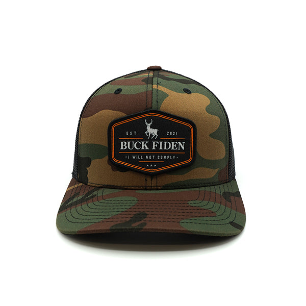 Buck Fiden Woven Patch Hat