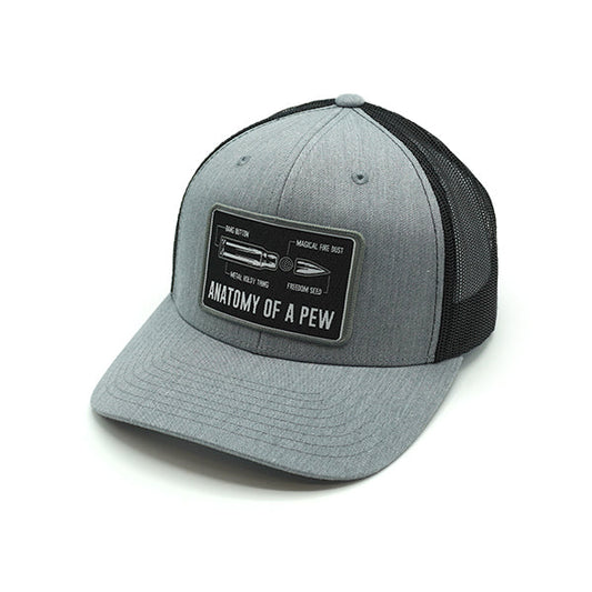 Anatomy Of A Pew Woven Patch Hat