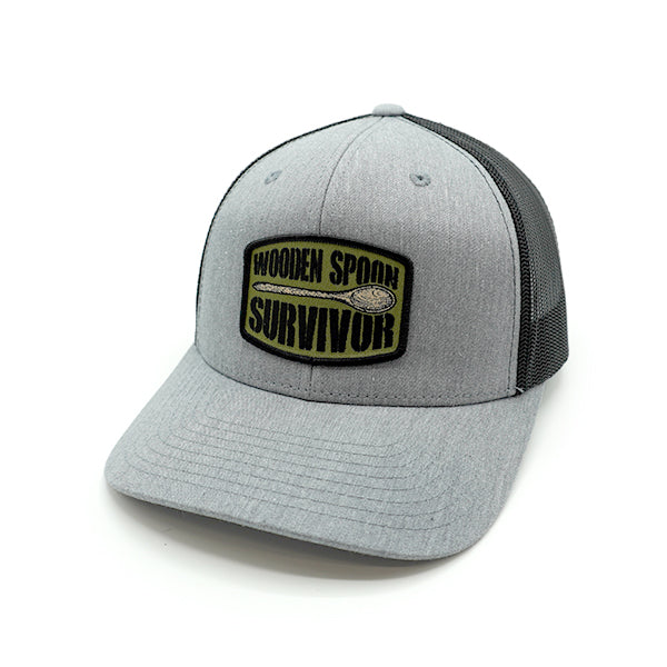 Wooden Spoon Survivor Woven Patch Hat