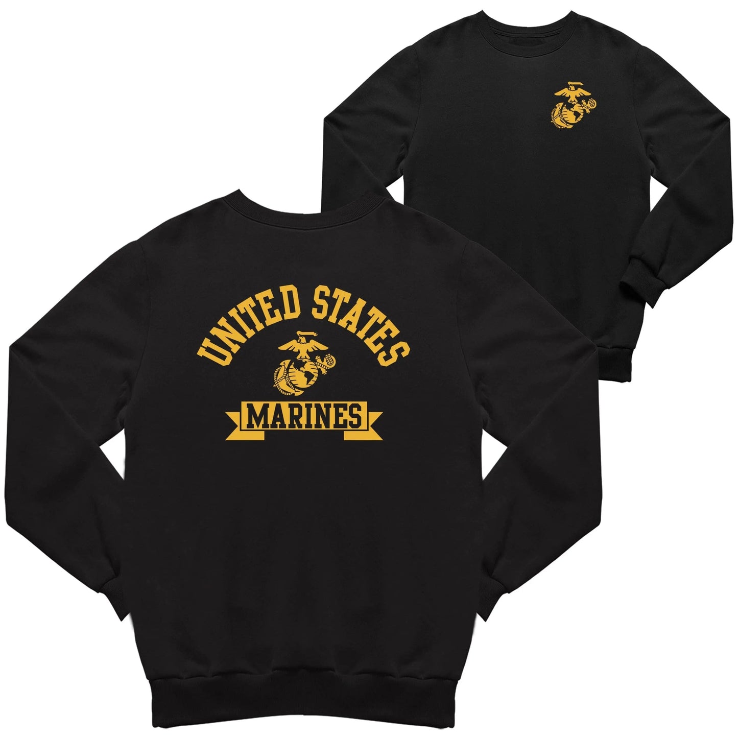 Marines Ribbon 2-Sided Sweatshirt