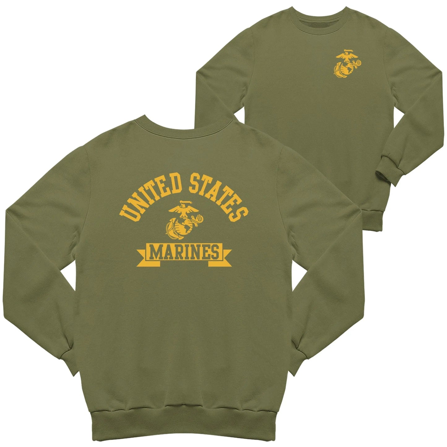 Marines Ribbon 2-Sided Sweatshirt