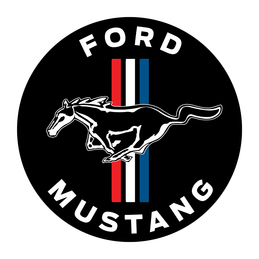 Sticker - Ford Mustang - Round