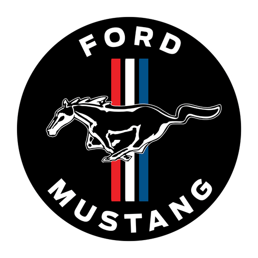 Sticker - Ford Mustang - Round