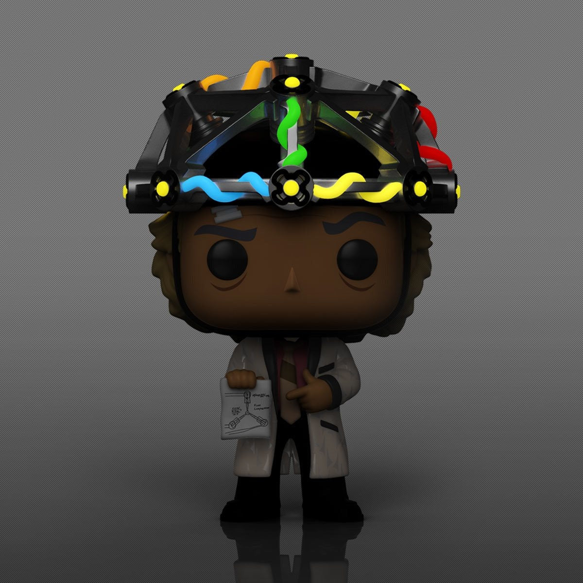 Funko POP! Tees - Back to the Future "Glow in the Dark" Pop Vinyl Doc Brown w/Helmet, plus Unisex T-Shirt