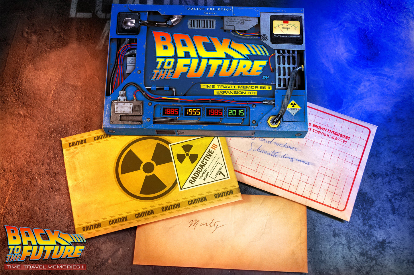 Back to the Future Time Travel Memories II Expansion Kit Standard Edition prop replicas