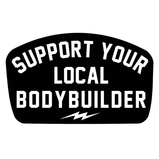 SUPPORT YOUR BODY BUILDER DECAL