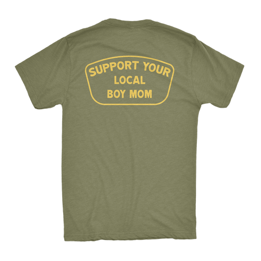 Support Your Local Boy Mom Shirt