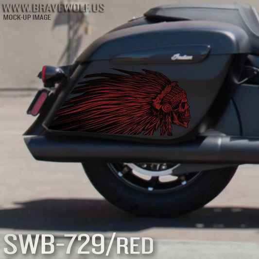 Saddlebag Decals-SWB729-Red