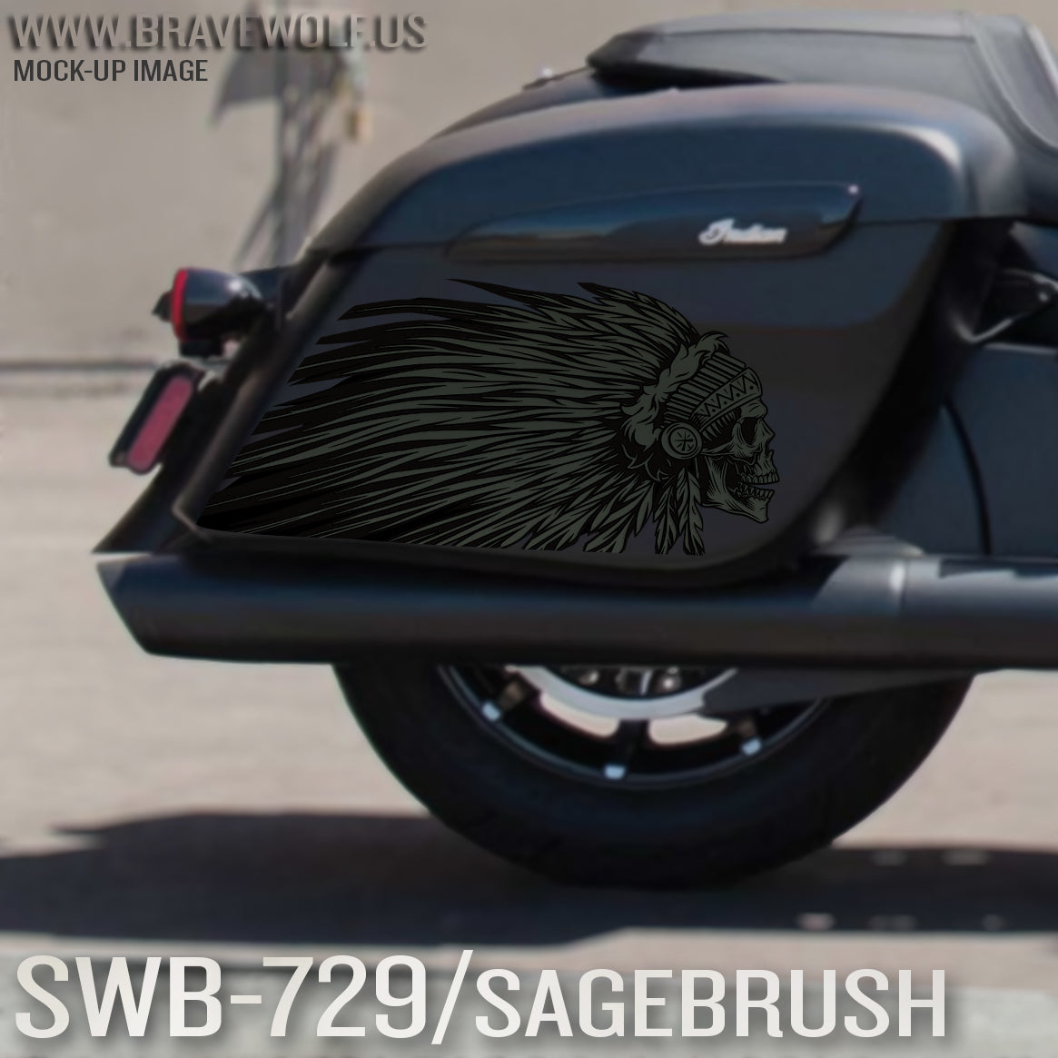 Saddlebag Decals-SWB729-Sagebrush