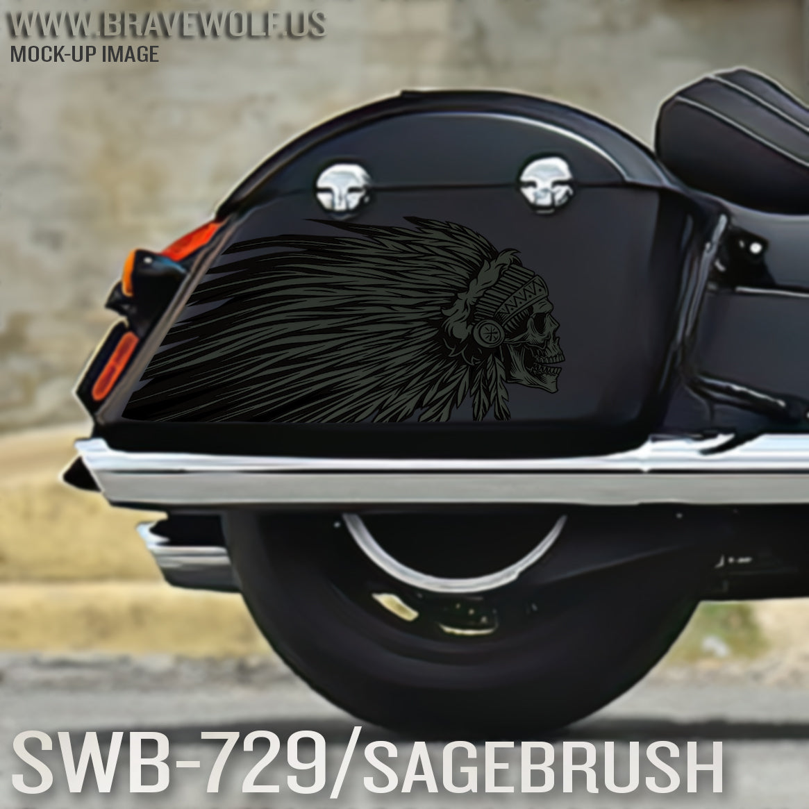 Saddlebag Decals-SWB729-Sagebrush