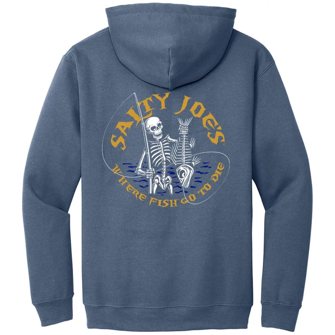 Salty Joe's Fishin' Bones Pullover Hoodie