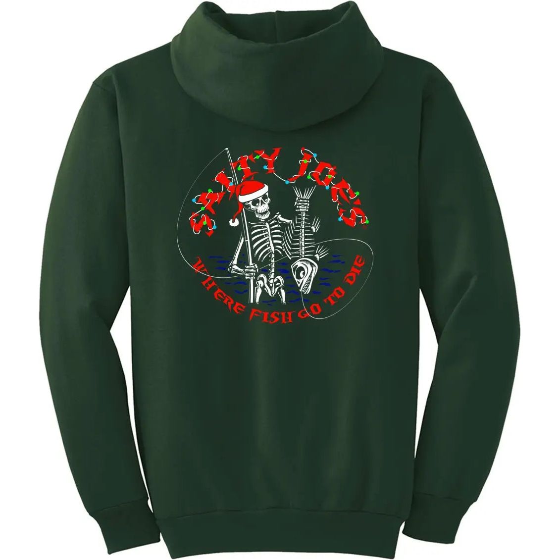 Salty Joe's Christmas Dinner Pullover Hoodie