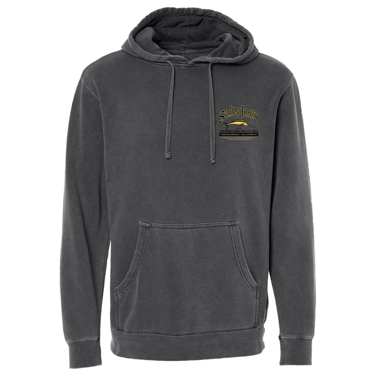 Salty Joe's Fish Count Pigment-Dyed Hoodie