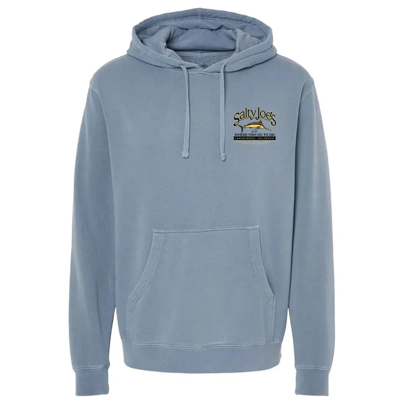 Salty Joe's Fish Count Pigment-Dyed Hoodie