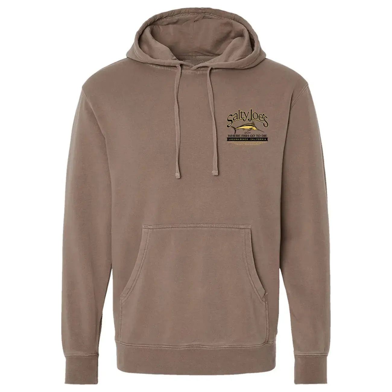 Salty Joe's Fish Count Pigment-Dyed Hoodie