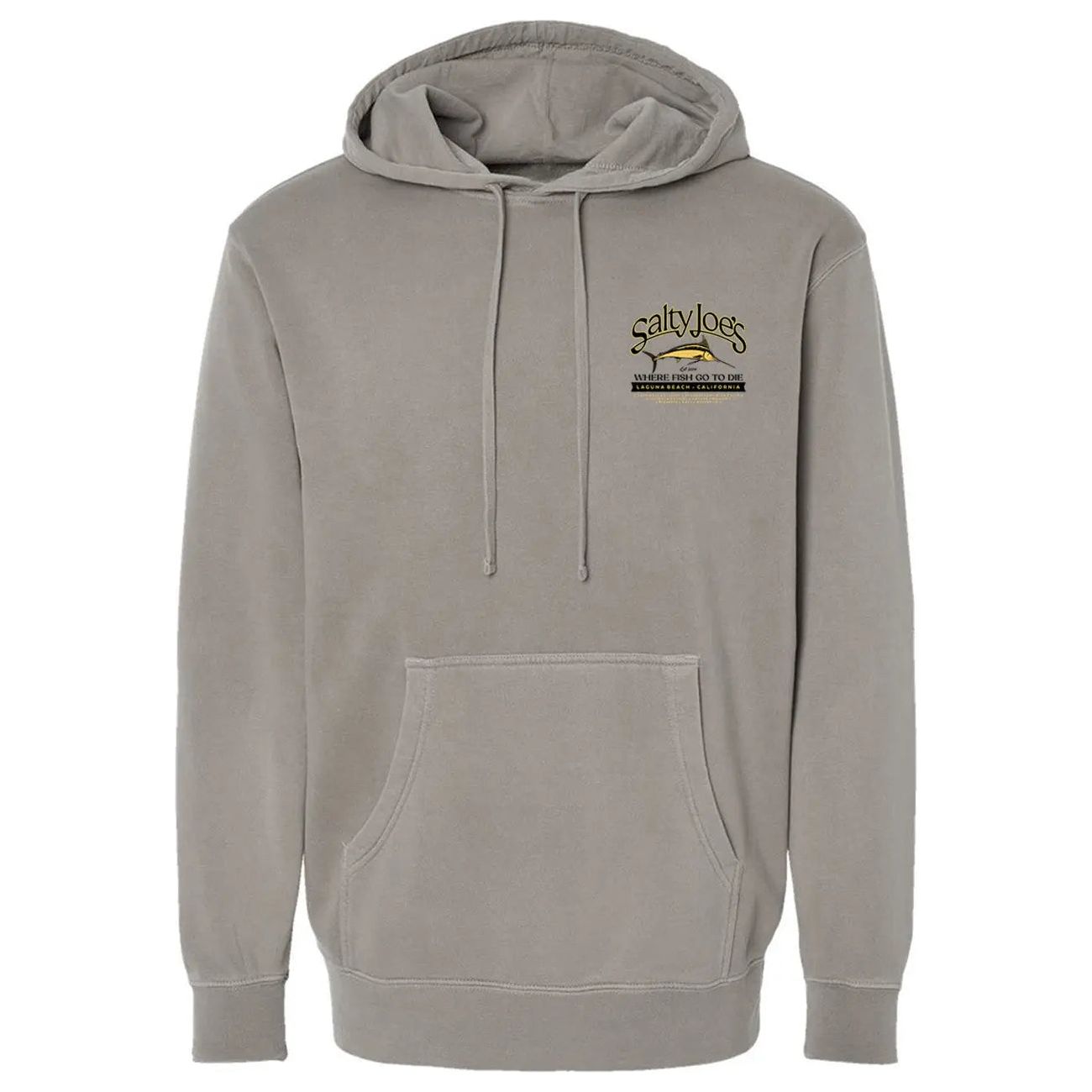 Salty Joe's Fish Count Pigment-Dyed Hoodie