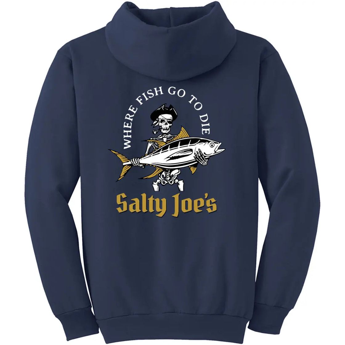 Salty Joe's Ol' Angler Fishing Hoodie