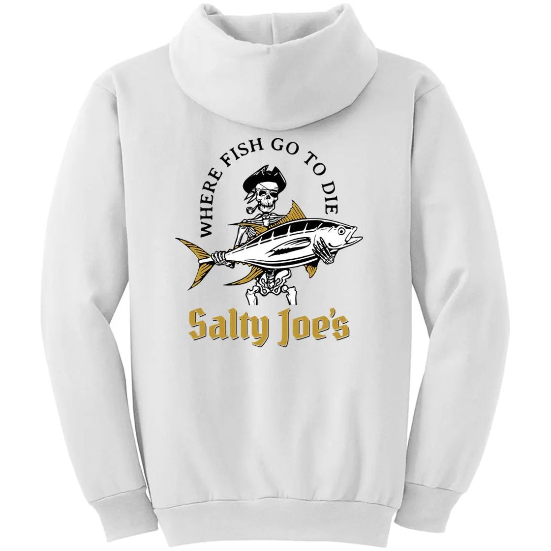 Salty Joe's Ol' Angler Fishing Hoodie