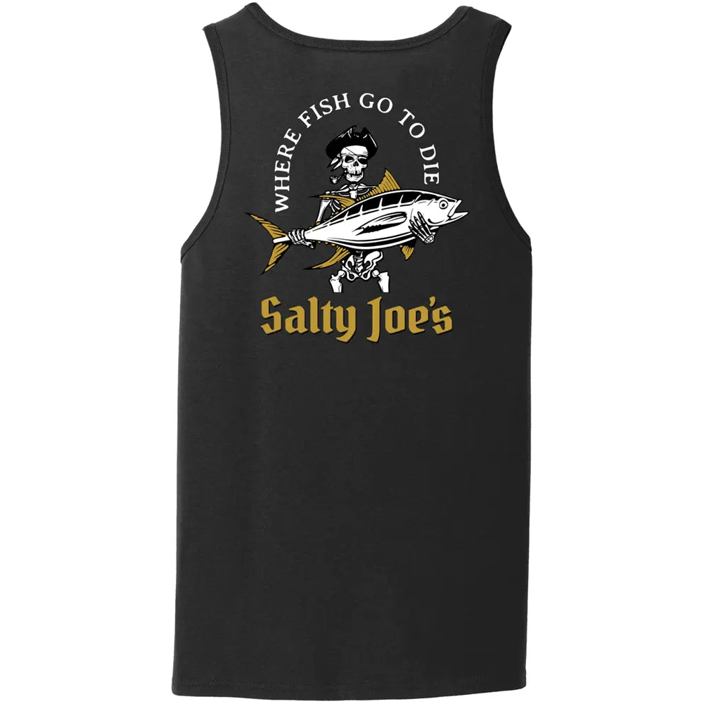 Salty Joe's Ol' Angler Beach Tank Top