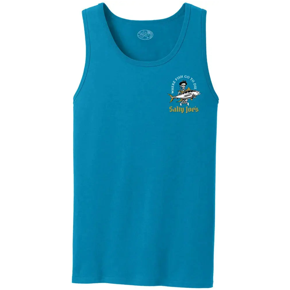 Salty Joe's Ol' Angler Beach Tank Top