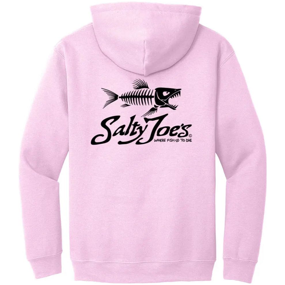 Salty Joe's Skeleton Fish Pullover Hoodie