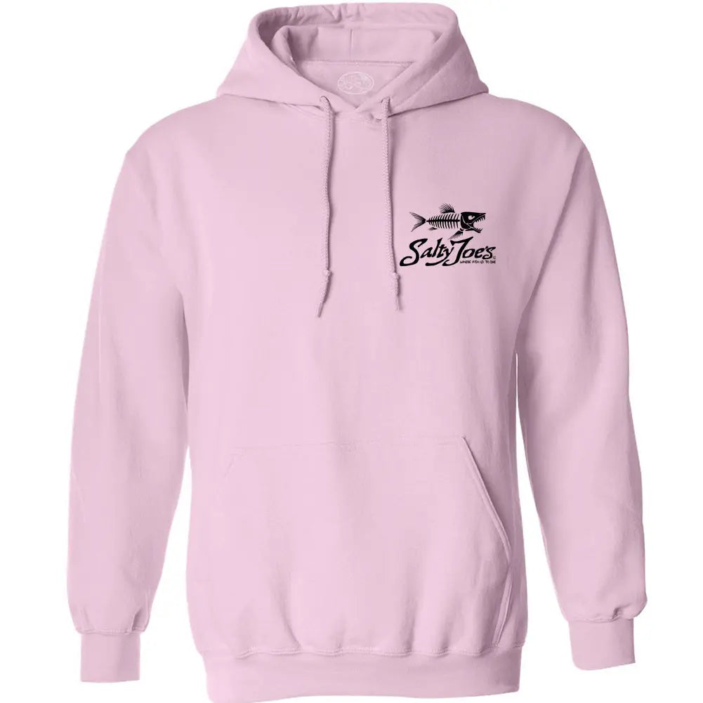 Salty Joe's Skeleton Fish Pullover Hoodie