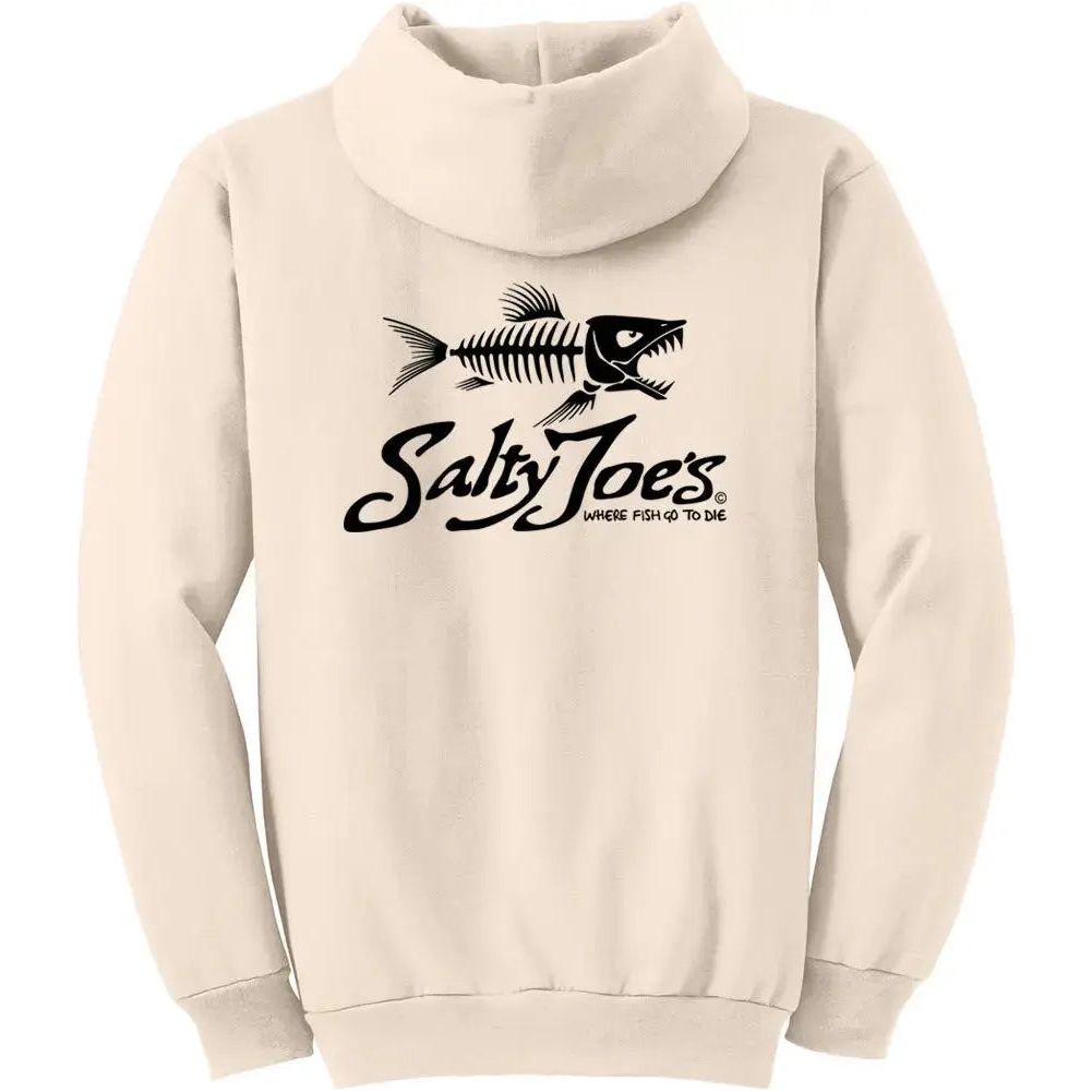 Salty Joe's Skeleton Fish Pullover Hoodie