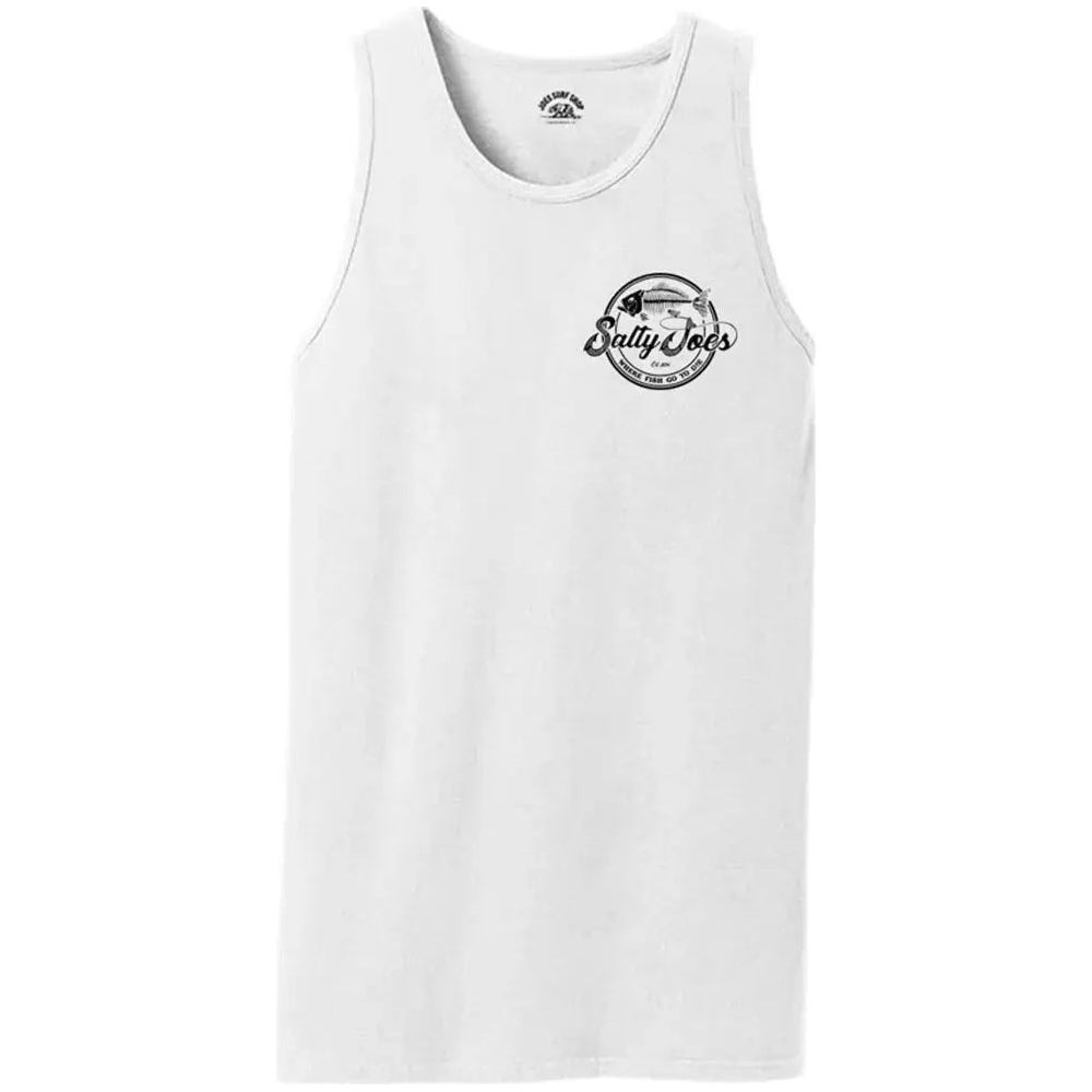 Salty Joe's Skeleton Hook Beach Wash® Garment-Dyed Tank Top