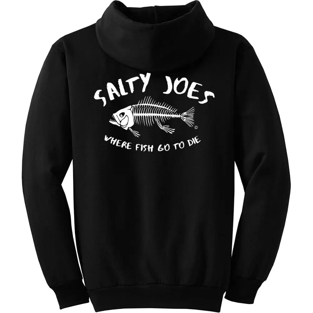 Salty Joe's "Where Fish Go To Die" Fishing Sweatshirt